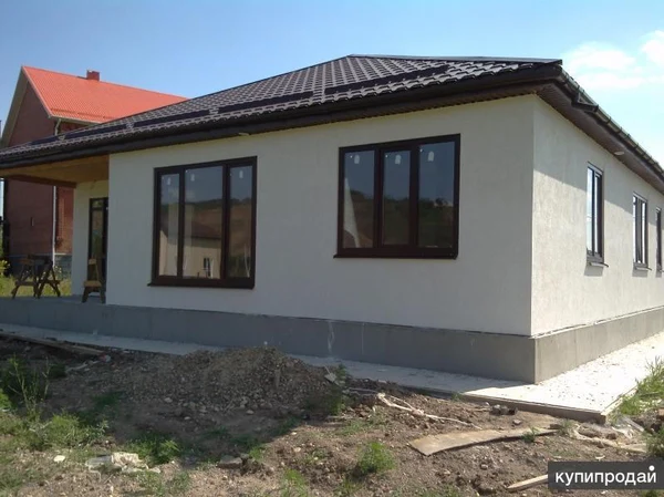 Монтаж фасада и остекления