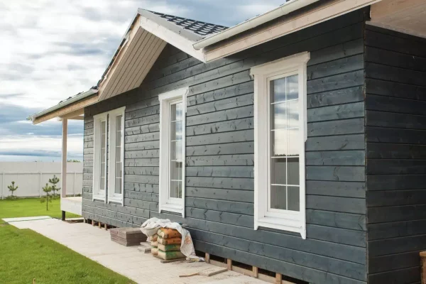 Монтаж фасада и остекления